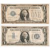 United States One Dollar Silver Certificates 1928 B, 1934