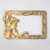 Joseph Mougin Art Nouveau Gilt-Bronze Frame