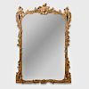 Louis XV Style Provincial Giltwood Mirror