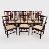 Set of Twelve George III Style Mahogany Dining Chairs