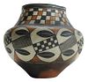 Acoma Pueblo Polychrome Pottery [Olla]
