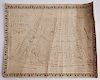 William H. Williams (1817-1886), "Plan of the City of Jefferson," 1860, lithographed map with written notations, laid to a paper backing, unframed, H.