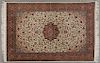 Oriental Carpet, 4' 7 x 6'. Provenance: Private Collection, Gulf Breeze, Florida.