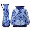 MOORCROFT Florianware vase and pitcher