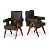PIERRE JEANNERET Pair of armchairs