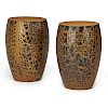 WENDELL CASTLE Pair of Karma side tables