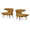 KARPEN FURNITURE CO. Pair of lounge chairs