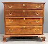 Pennsylvania Chippendale Cherry Chest of Drawers