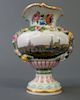 Small Meissen Vase with Vignette of Dresden