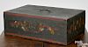 New England painted document box