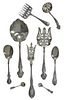 Thirty-Eight Pieces Sterling Flatware