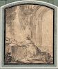 Attributed to Gabriel de Saint-Aubin (French, 1724-1780)  Louis XVI au sacre  (At the Coronation)