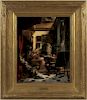 Louis Tielemans (Belgian, 1826-1856)  Titian's Studio