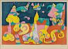 Joan Miró (Spanish, 1893-1983)  Plate
