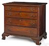 Pennsylvania Chippendale walnut chest of drawers