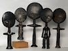 GROUP OF 5 GOLD COAST AFRICA FERTILITY FIGURES