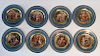 SET OF 8 SHOW PLATES W/ CLASSICAL SCENES
