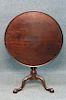 PHILA CHIPPENDALE DISH TOP TABLE W/ BALL & CLAW FT