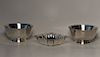 3 STERLING SILVER BOWLS: PR BY WORCESTER SILV. CO