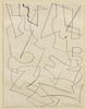 * Gino Severini, (Italian, 1883-1966), Abstract Composition, circa 1950-55