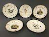 Two Pairs of Meissen Bird Plates with Another