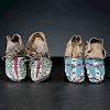 Northern Plains Child's Beaded Hide Moccasins,  From the Collection of William H. Saunders, M.D. and Putzi Saunders, Ohio