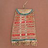 Sioux Beaded and Quilled Hide Bag