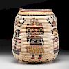 Retta Lou Adams (Hopi, b. 1940) Award Winning Polychrome Basket, From the Collection of William H. Saunders, M.D. and Putzi Saunders, Ohio