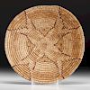 Mescalero Apache Basketry Tray, From the Collection of Sarah and William Turnbaugh