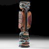 Tlingit Model Wood Totem Pole, From the Collection of William H. Saunders, M.D. and Putzi Saunders, Ohio