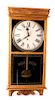 Ingraham Antique Large Regulator Wall Clock