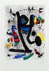Joan Miró, (Spanish, 1893–1983), Butterfly Girl, La Demoiselle aux Papillons for Derrière le Miroir, 1971