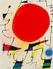 Joan Miró, , Le Soleil Rouge