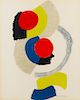 * Sonia Delaunay, (French, 1885-1979), Abstract Figure