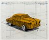 Christo and Jeanne-Claude, (American, b. 1935), Wrapped Automobile, Project for 1950 Studebaker Champion, 2015