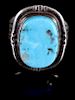 Navajo Sterling Silver & Morenci Turquoise Ring