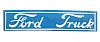 Ford Truck Painted Automobilia Advertising Sign