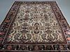 Oriental Persian Ivory Heriz Room Size Carpet Rug