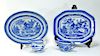4PC 19C Chinese Export Canton Porcelain Articles