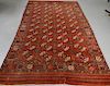 C.1900 Persian Oriental Tekke Pattern Carpet Rug