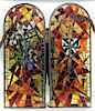 LG MCM Stained Glass Chunk Fragment Windows