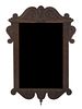 An American Carved Oak Mirror, Wallace Nutting, Height 36 x width 24 1/2 inches.