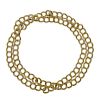 18K Gold Rope Link Chain Necklace