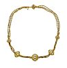 Paul Morelli 18K Gold Ball Station Necklace