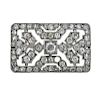 Art Deco Platinum Diamond Brooch Pin 