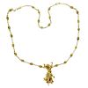 Salvador Dali Carmen La Clotalos 18K Gold Necklace