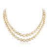 Double Strand Natural Pearl Necklace