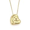Tiffany & Co Peretti 18k Gold Puff Heart Necklace