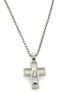 Chopard Happy Diamond 18k Gold Cross Necklace