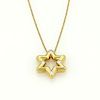 Tiffany & Co.18k Gold Etoile Diamond Star Necklace
